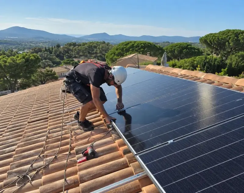Installateur panneaux solaires Buzy — pose photovoltaïque sur toiture