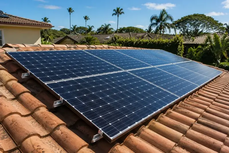 Installation de panneaux solaires à Buzy